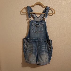 Torrid Size 16 Denim Shortall (Overall Shorts)